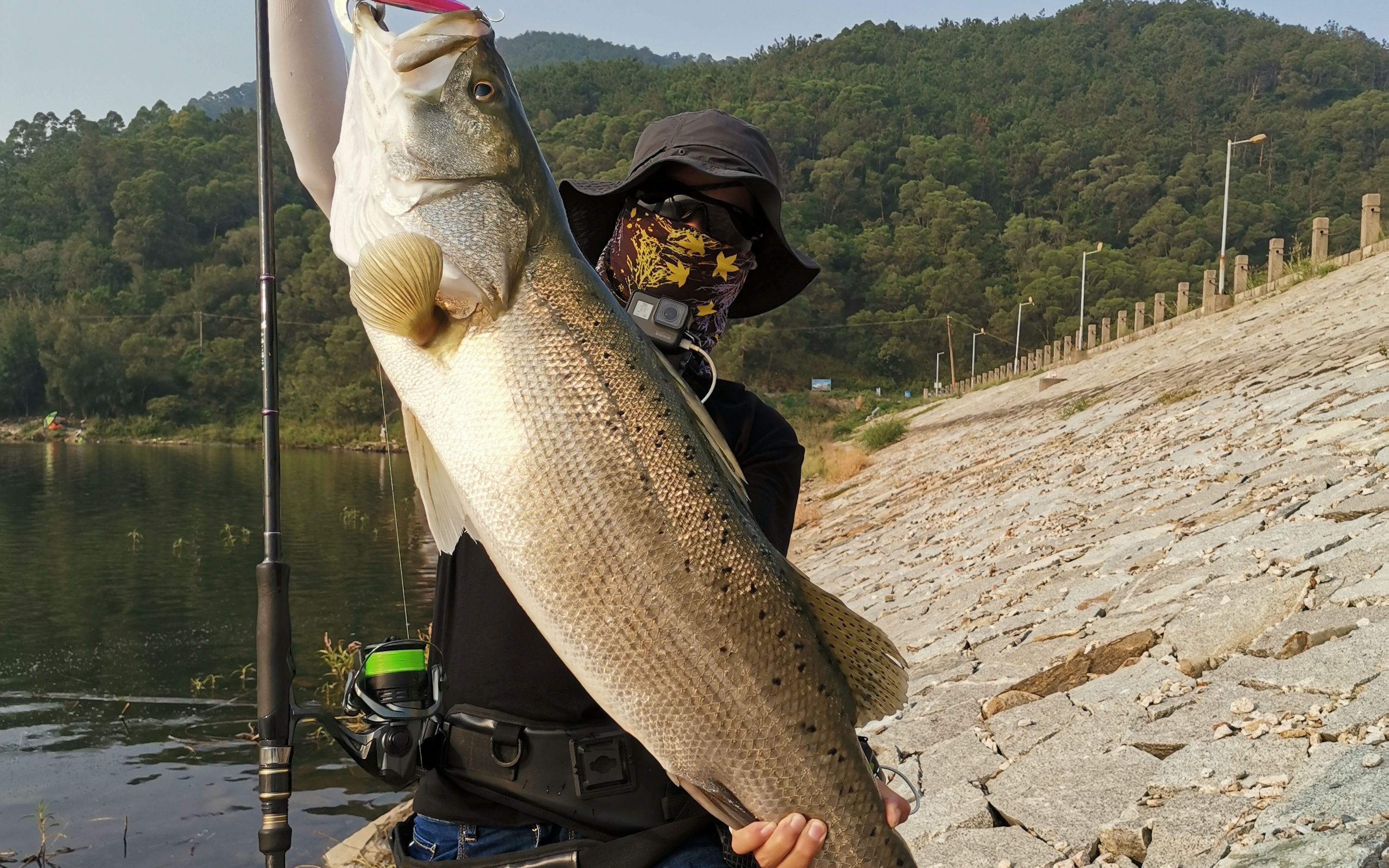 路亞水庫釣鱸魚，探索釣魚新境界的樂趣與挑戰(zhàn)視頻分享